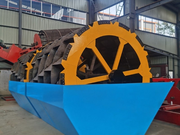 新（xīn）式輪式洗砂機